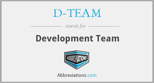 D-TEAM - Development Team