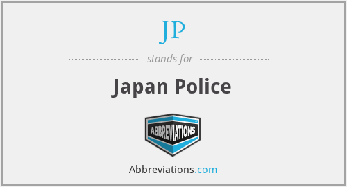 JP - Japan Police