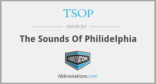 TSOP - The Sounds Of Philidelphia