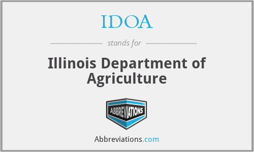 IDOA - Illinois Department of Agriculture