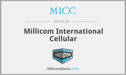 MICC - Millicom International Cellular