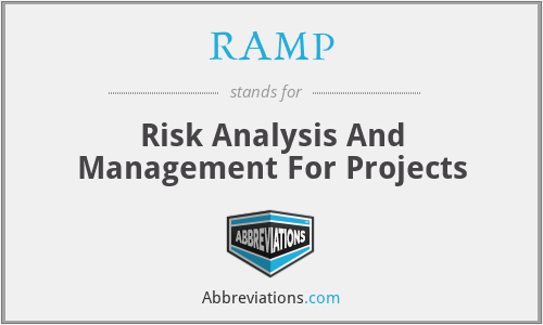 RAMP - Risk Analysis And Management For Projects