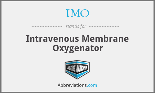 IMO - Intravenous Membrane Oxygenator