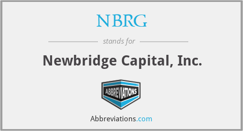 NBRG - Newbridge Capital, Inc.
